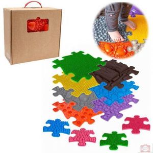 Covoras ortopedic senzorial puzzle Set Mediu 2A imagine