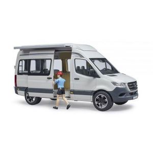 Bruder - sprinter camping mercedes benz cu sofer 02672 Bruder imagine