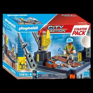 Santier de constructii 70816 Playmobil imagine