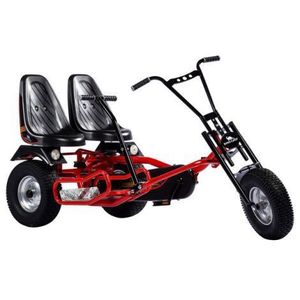 Kart Cu Pedale 2 Rider Zf (rosu negru) imagine