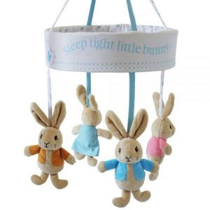 Carusel muzical pentru patut, Peter Rabbit imagine