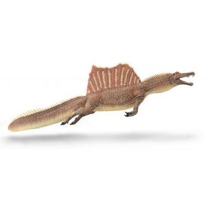 Figurina pictata manual dinozaur Spinosaurus innotand cu mandibula mobila imagine