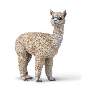 Figurina pictata manual Alpaca imagine