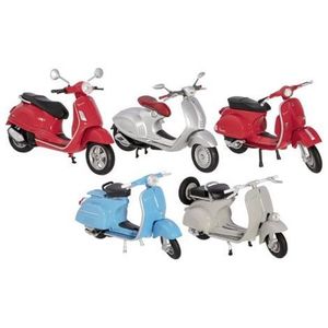 Motocicleta die-cast Vespa la scara 1 la 18 imagine