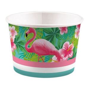 Set 8 boluri flamingo 270 ml imagine