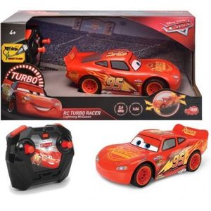 Masina Dickie Toys Cars 3 Turbo Racer Lightning McQueen cu telecomanda imagine