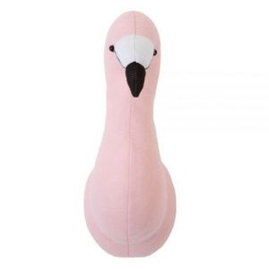 Decoratiune perete Childhome 15x28x36 cm, Flamingo imagine