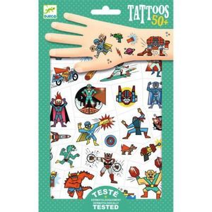 Tatuaje Djeco Supereroi imagine