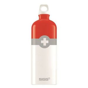 SIGG Bidon din aluminiu SWISS LOGO RED 1l imagine