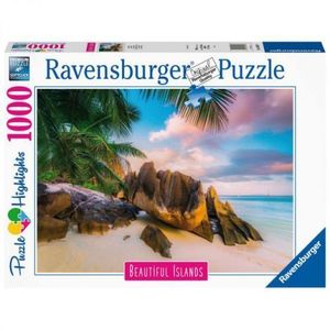 PUZZLE PARADISUL DIN SEYCHELLES, 1000 PIESE imagine