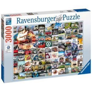 PUZZLE 99 MOMENTE CU VOLKSWAGEN, 3000 PIESE imagine