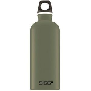 Bidon din aluminiu Traveller Leaf Green, 0.6l imagine