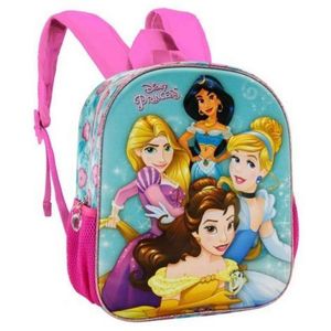 Rucsac Disney Princess Team 3D, 26x31x11 cm imagine