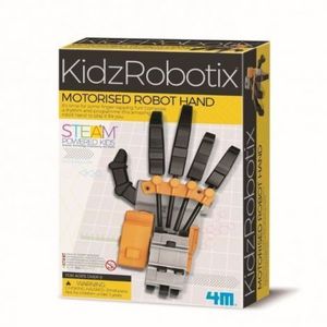 Kit constructie robot - Motorised Robot Hand, Kidz Robotix imagine