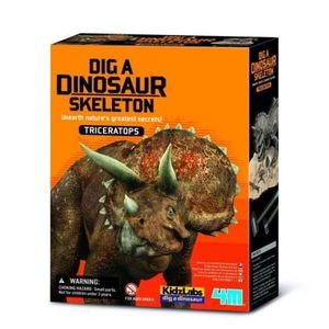 Set educativ Sapa si descopera Dinozauri - Triceratops imagine