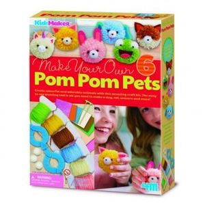 Set creativ DIY - Animalute pom pom imagine