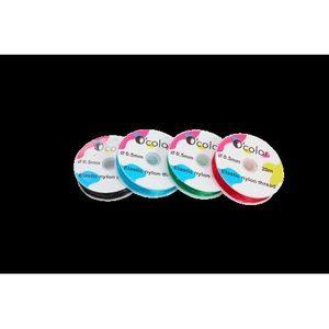 Set 4 bobine fir elastic colorat diam 0.5 mm pentru insirat margele imagine