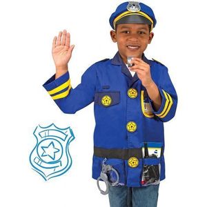 Costum politist pentru copii 3-6 ani, Ofiter de Politie Melissa and Doug 4835 imagine