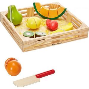 Set fructe lemn pentru taiat - Melissa & Doug 4021 imagine