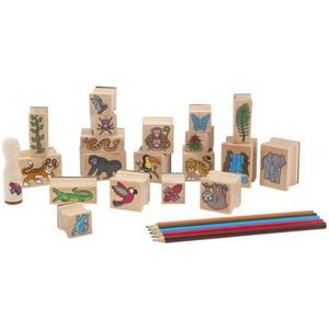 Set stampile Jungla Melissa and Doug imagine