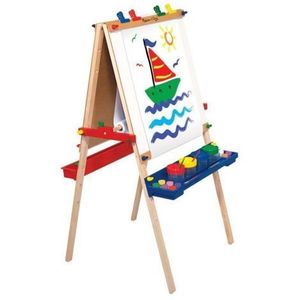 Tabla de scris reglabila Sevalet lemn Melissa and Doug imagine