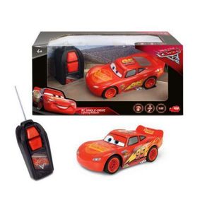 Masina Dickie Toys Cars 3 Single-Drive Lightning McQueen cu telecomanda 203081000 imagine