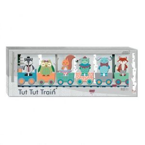 Puzzle lemn Trenul Tut Tut - Forest Friends imagine