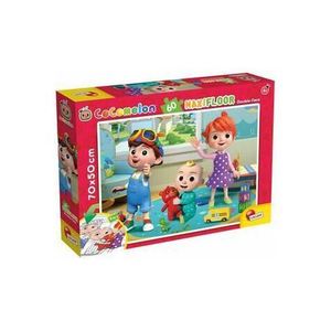 Puzzle de colorat maxi - cocomelon si ursuletul (60 piese) imagine