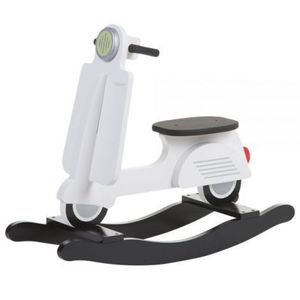 Balansoar Childhome Scooter, MDF Alb imagine