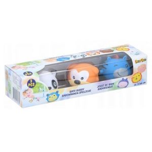 Set 3 jucarii de baie Eddy Toys, Panda, Catel, Zebra imagine