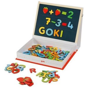 Set educativ cu 122 piese magnetice in cutie imagine