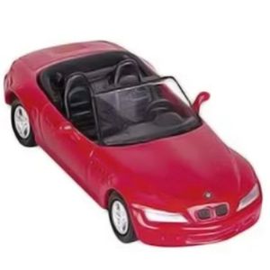 Masinuta Die Cast 7.5 Cm, Scara 1: 60, BMW Rosu imagine