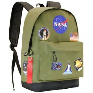 Rucsac NASA Fan HS Khaki, 30x43x18 cm imagine