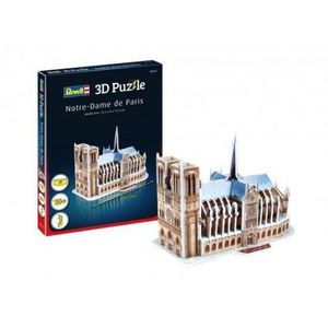 Mini 3d puzzle notredame de paris, 39 piese imagine