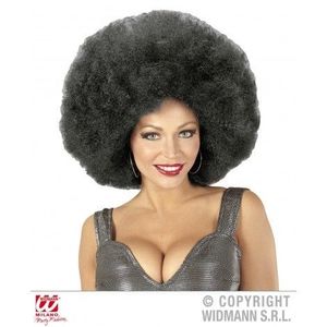 Peruca Afro Neagra imagine