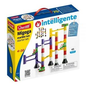 Joc de construcție educativ Migoga Marble Run Basic, 4-10 ani, Quercetti Q06535 imagine