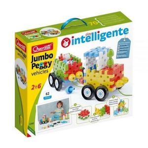 Vehicule Jumbo Peggy, 2-6 ani, Quercetti Q02290 imagine