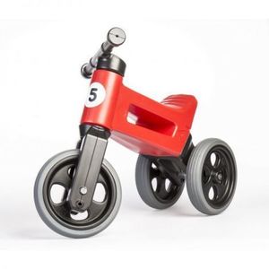 Bicicleta copii 2-5 ani, fara pedale, Funny Wheels Rider Sport In Red, FUNNY WHEELS RIDER 41000094 imagine