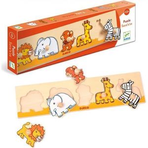 Puzzle cu buton Savana imagine