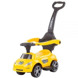 Masinuta de impins Chipolino Turbo yellow cu maner imagine