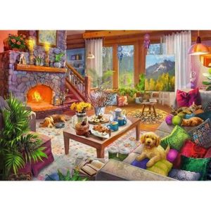 Puzzle Cabana Cozy, 1000 Piese imagine