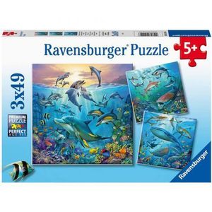 PUZZLE LUMEA SUBACVATICA, 3x49 PIESE imagine