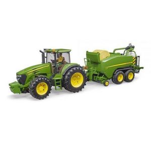 BRUDER - PRESA DE AMBALAT BALOTI JOHN DEERE C441R imagine