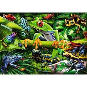 Puzzle Broscute, 35 Piese imagine