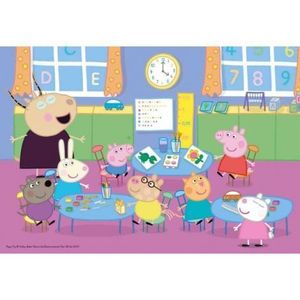 Puzzle Peppa Pig La Scoala, 35 Piese imagine