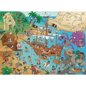 Puzzle Insula Piratilor, 150 Piese imagine