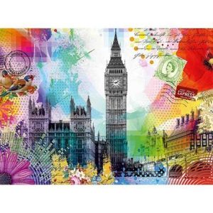 Puzzle Carte Postala Paris, 500 Piese imagine