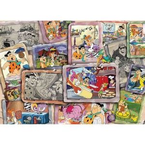 Puzzle Familia Flinstones, 1000 Piese imagine