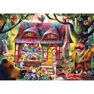 Puzzle Scufita Rosie, 1000 Piese imagine