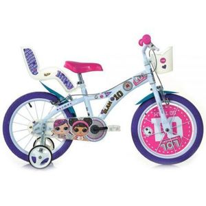 Bicicleta copii 4-6 ani, 16 inch, Lol , Dino Bikes DN 616GLOL imagine